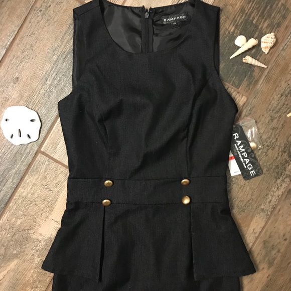 Rampage peplum dress - Picture 2 of 5